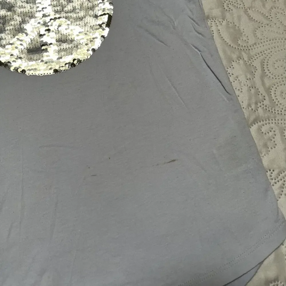 Gap Peace Sign Flip Sequin Shirt Size 8